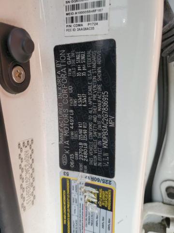 2016 KIA SPORTAGE L #3283779422