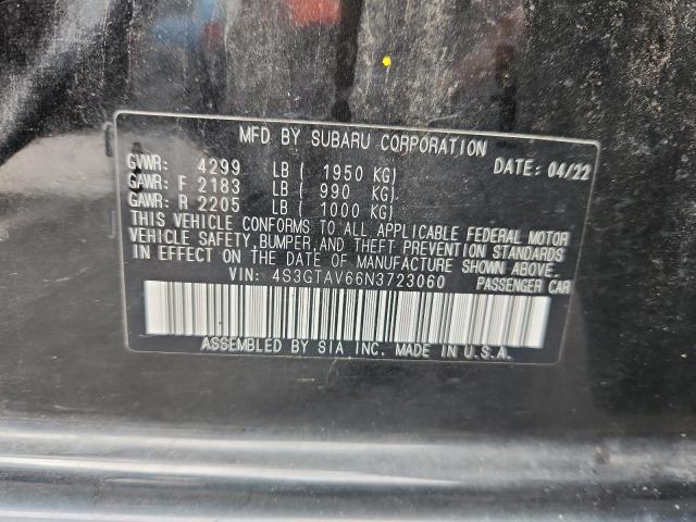 2022 SUBARU IMPREZA PR #3297494205