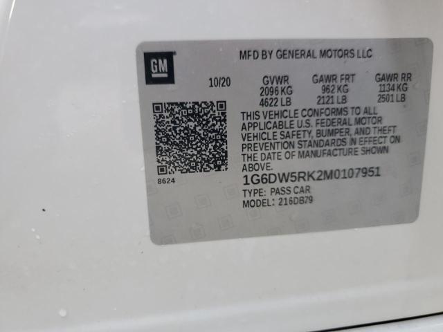 2021 CADILLAC CT5 LUXURY - 1G6DW5RK2M0107951