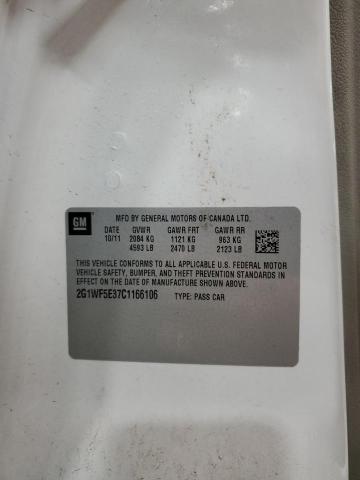 2012 CHEVROLET IMPALA LS - 2G1WF5E37C1166106