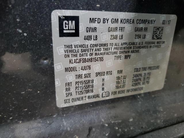 2017 BUICK ENCORE PRE - KL4CJFSB4HB154765