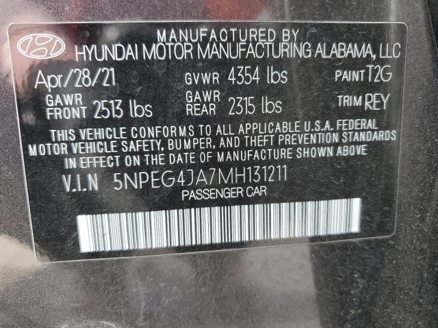 2021 HYUNDAI SONATA SE #3290281268