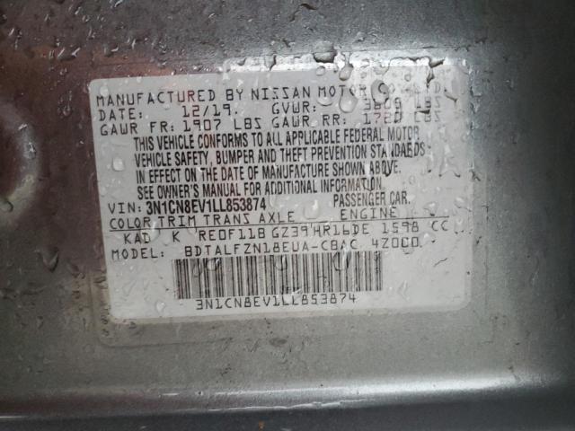 2020 NISSAN VERSA SV - 3N1CN8EV1LL853874