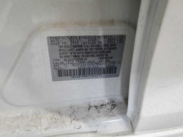 2017 NISSAN SENTRA S #3311593761