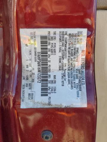 2006 FORD FOCUS ZXW #3296351137