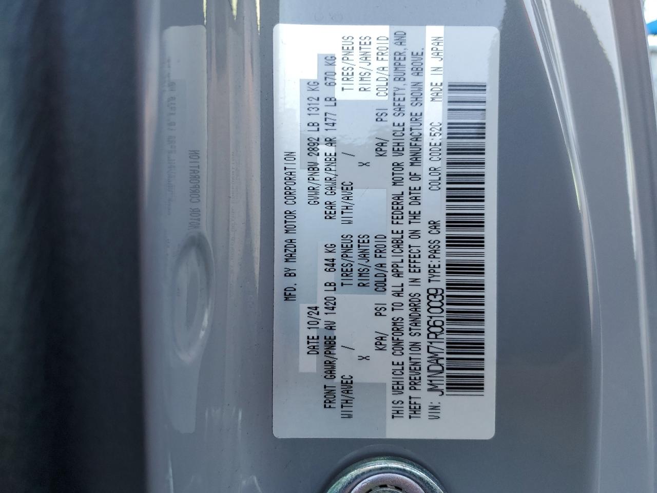 MAZDA MX-5 GRAND TOURING