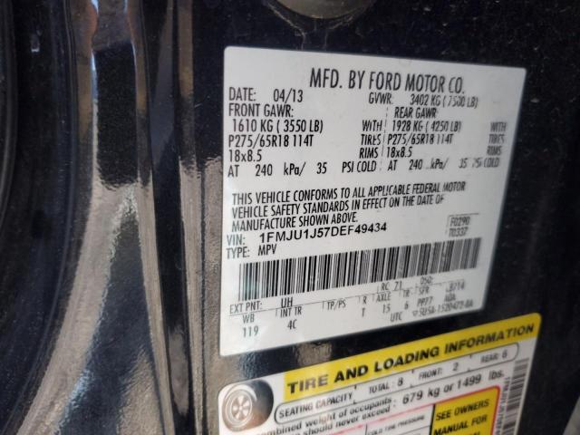 2013 FORD EXPEDITION - 1FMJU1J57DEF49434