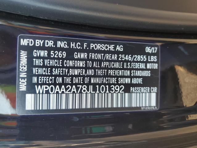 2018 PORSCHE PANAMERA 4 #3302948621