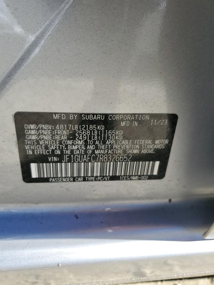 SUBARU IMPREZA SPORT