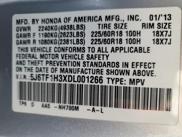 2013 HONDA CROSSTOUR #3303897704