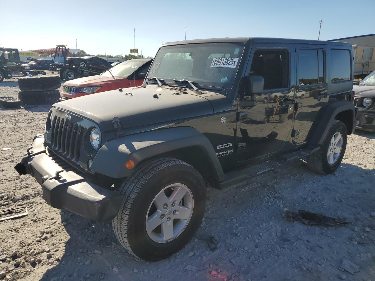 Lot #3285012947 2018 JEEP WRANGLER UNLIMITED SPORT