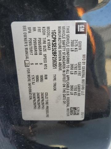 2011 CHEVROLET SILVERADO - 1GCPKSE32BF236351