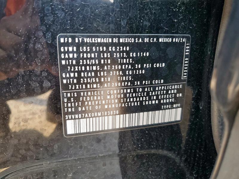 2024 VOLKSWAGEN TIGUAN SE #3291477976