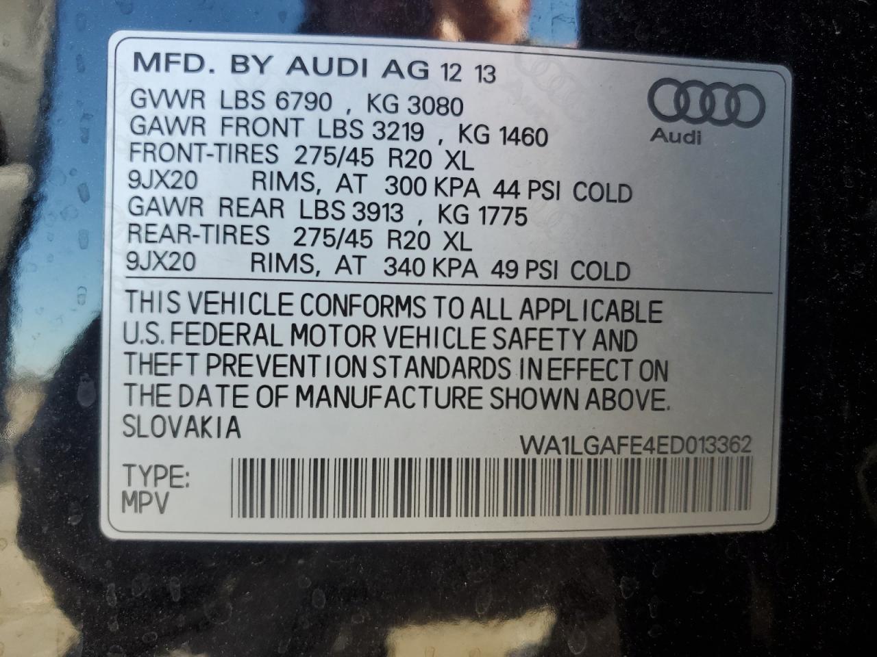 AUDI Q7 PREMIUM PLUS