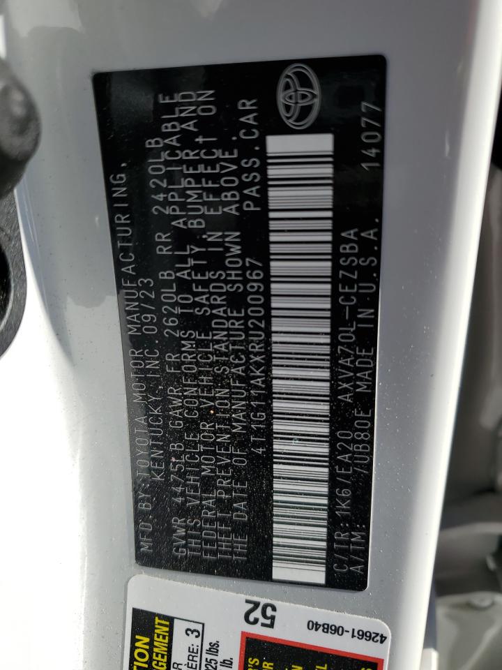 TOYOTA CAMRY SE NIGHT SHADE