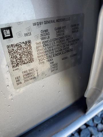 2019 CHEVROLET COLORADO LT - 1GCGSCEN5K1128651