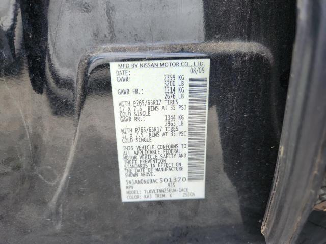 2010 NISSAN XTERRA OFF #3282425292