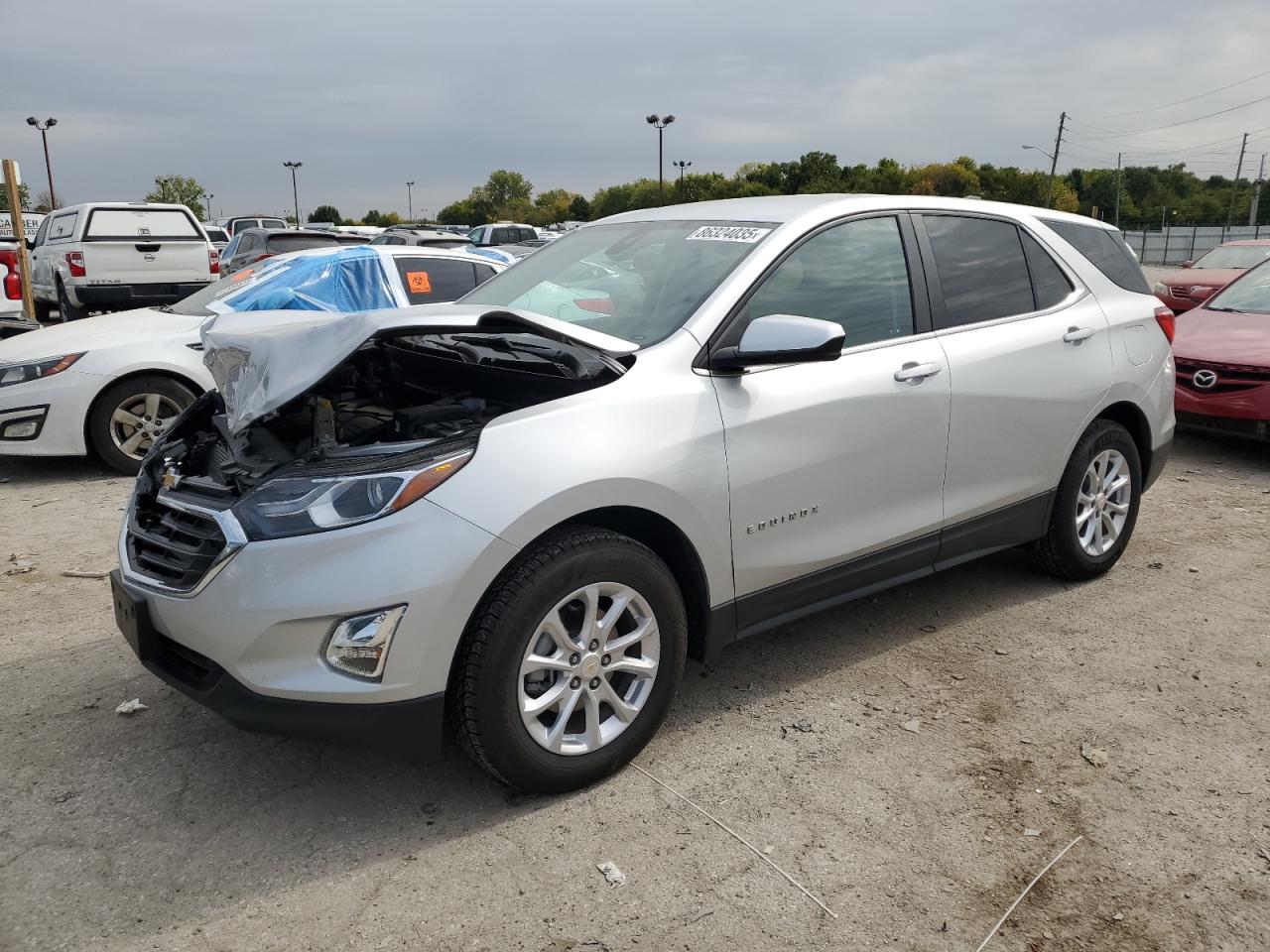 Lot #3265798239 2021 CHEVROLET EQUINOX LT