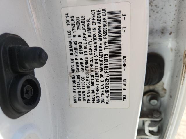 2015 HONDA CIVIC SE #3280325982