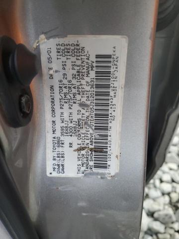 2001 TOYOTA LAND CRUIS #3278630938