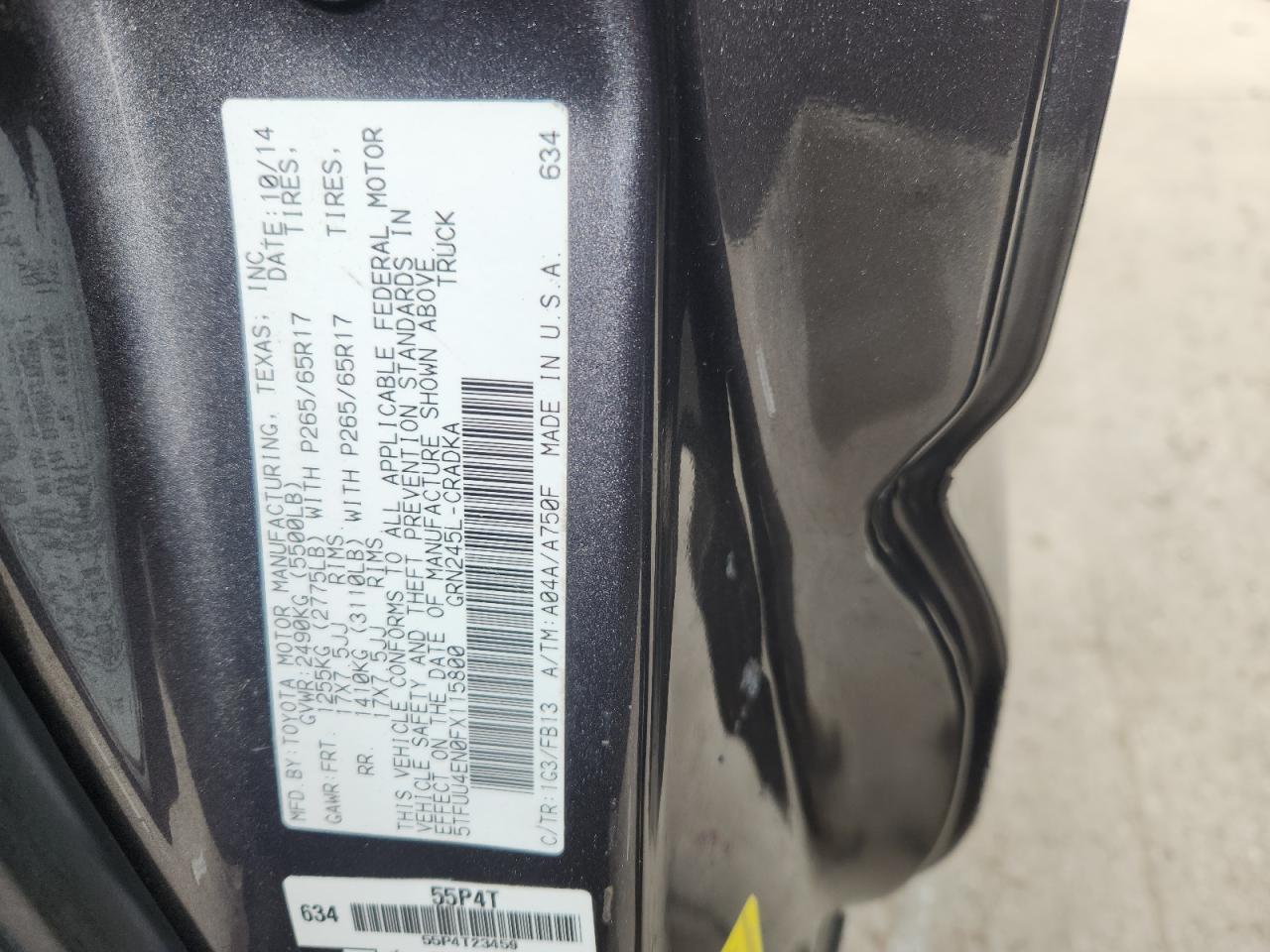 TOYOTA TACOMA ACCESS CAB