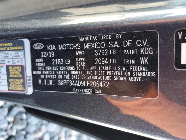 2020 KIA FORTE GT L - 3KPF34AD9LE206472