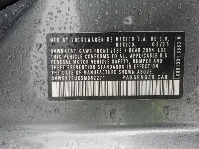 2025 VOLKSWAGEN JETTA S 3VW5X7BUXSM062271