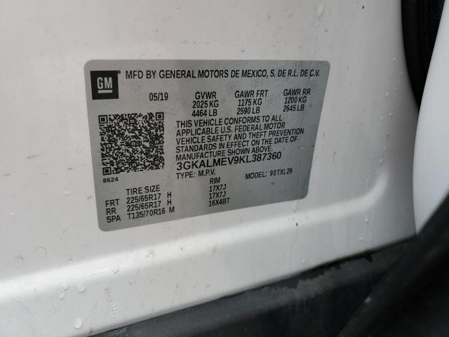 2019 GMC TERRAIN SL #3310349959