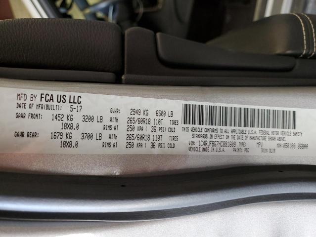 2017 JEEP GRAND CHER #3303745424