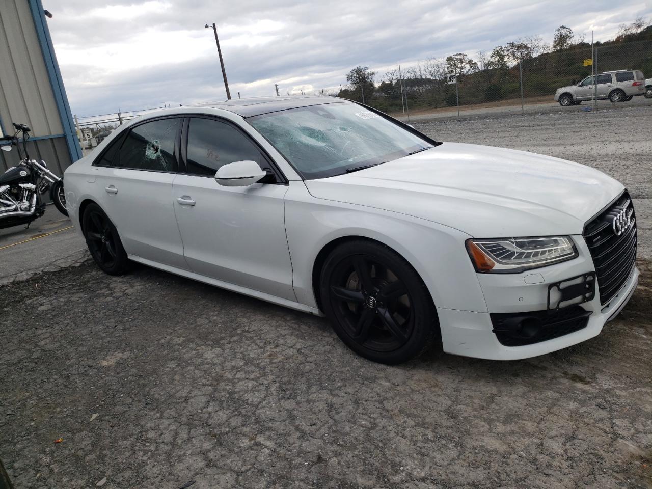 Lot #3301962504 2017 AUDI A8 L QUATT