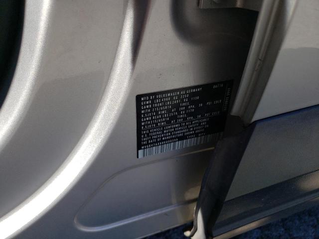 2017 VOLKSWAGEN TIGUAN S WVGBV7AX8HK000399