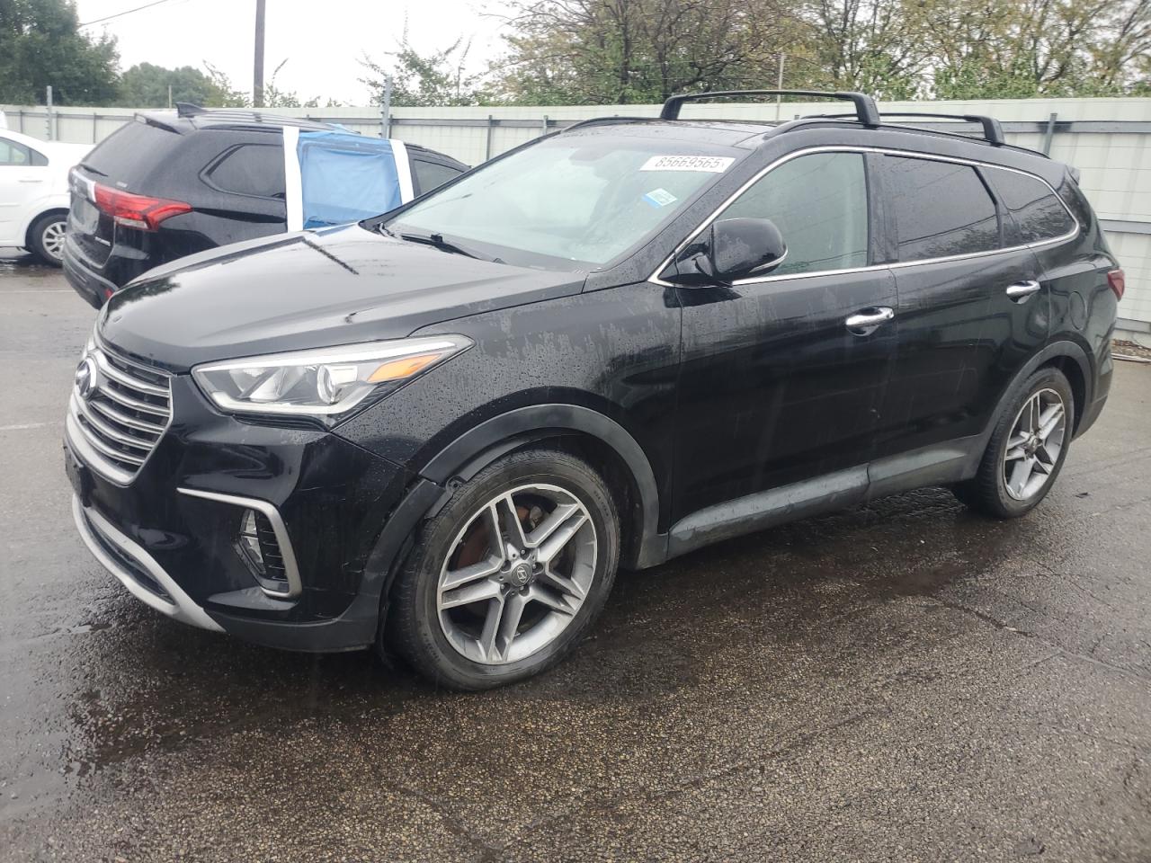 Lot #3261265980 2017 HYUNDAI SANTA FE S