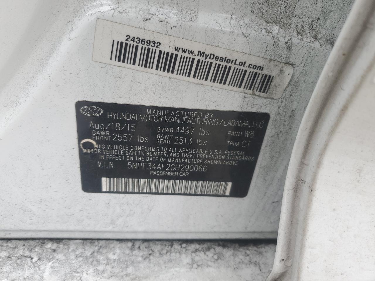 HYUNDAI SONATA SPORT