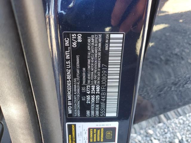 2015 MERCEDES-BENZ C 300 4MAT 55SWF4KB1FU080917