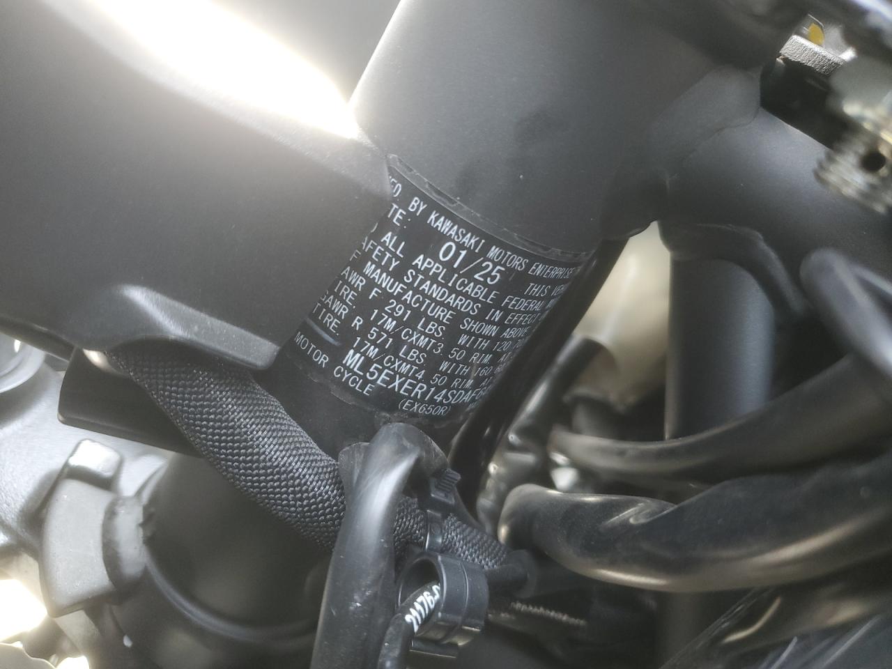 Lot #3284695350 2025 KAWASAKI EX650 R