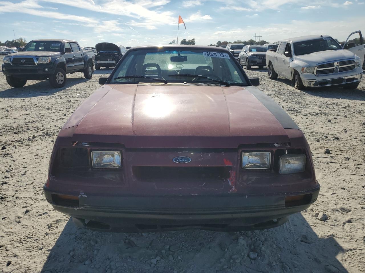 Lot #3301660622 1985 FORD MUSTANG LX