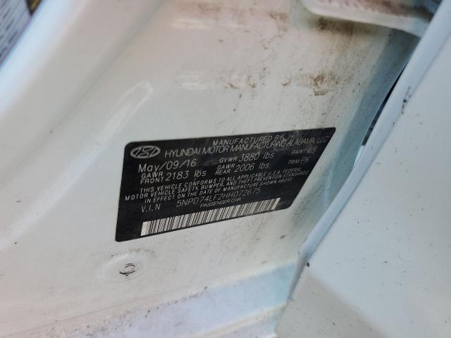 2017 HYUNDAI ELANTRA SE - 5NPD74LF2HH072675