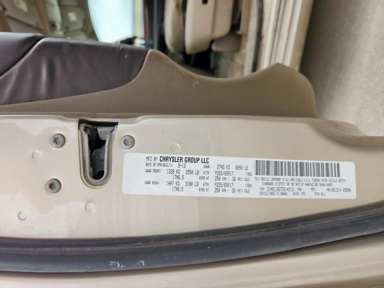 CHRYSLER TOWN & COUNTRY TOURING