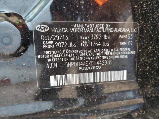 2013 HYUNDAI ELANTRA GL - 5NPDH4AEXDH442918