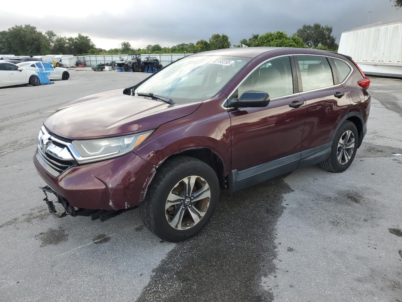 Lot #3302816908 2019 HONDA CR-V LX