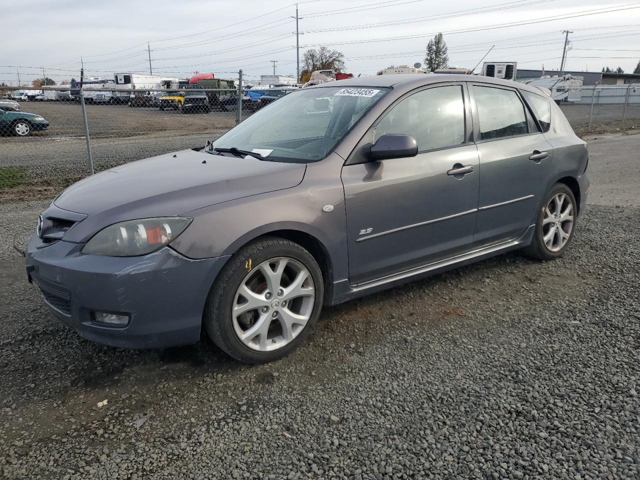 Lot #3285926565 2008 MAZDA 3 HATCHBAC