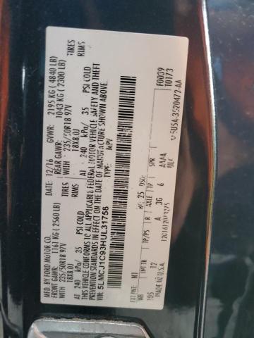 2017 LINCOLN MKC PREMIE 5LMCJ1C93HUL31758