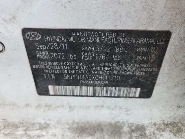 2012 HYUNDAI ELANTRA GL #3286676287