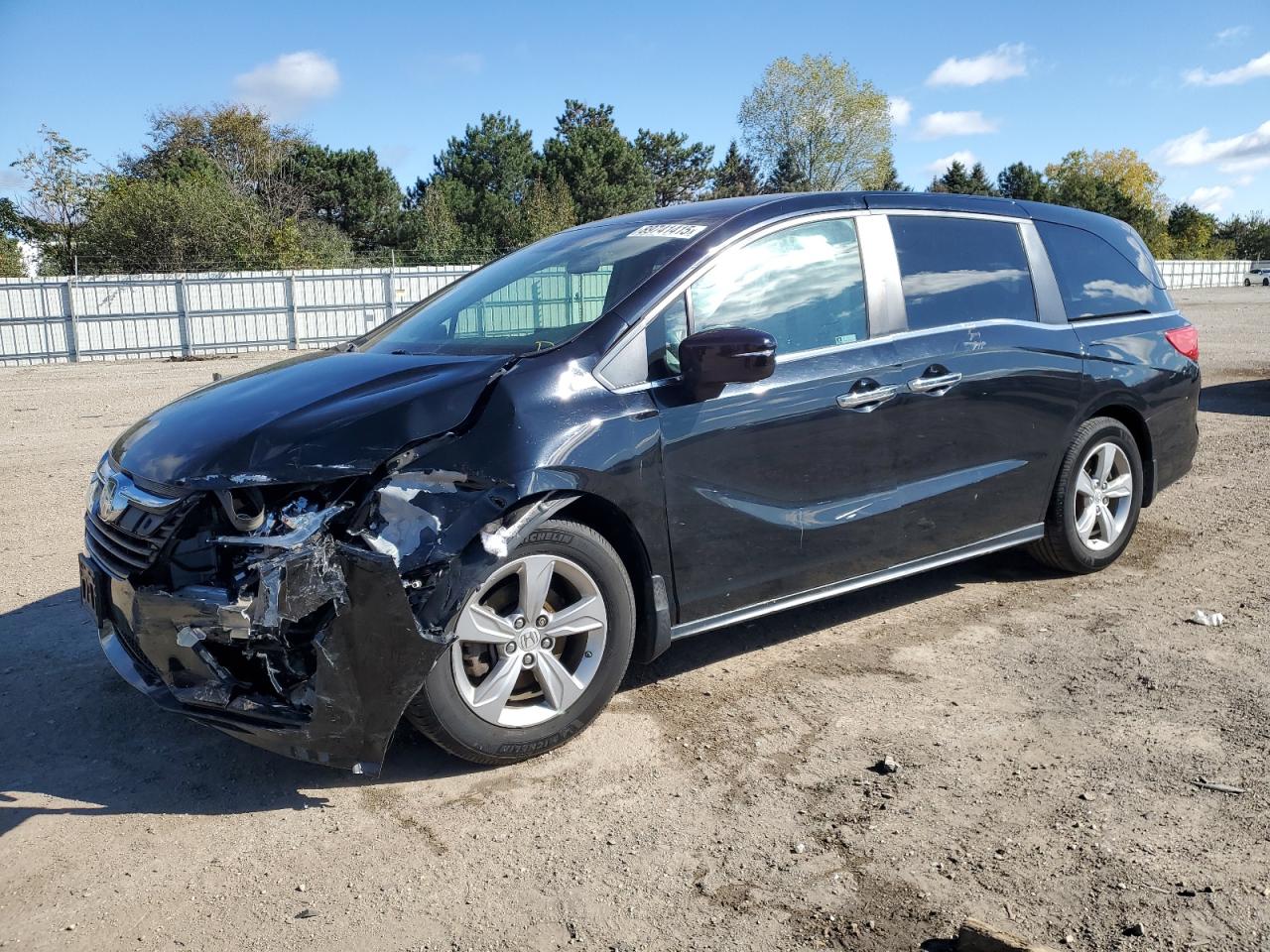 Lot #3285710666 2018 HONDA ODYSSEY EX