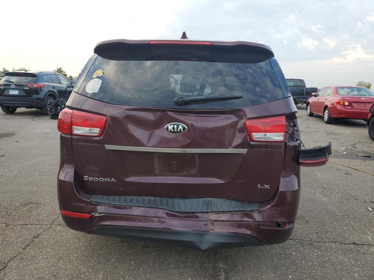 Lot #3282542869 2017 KIA SEDONA LX