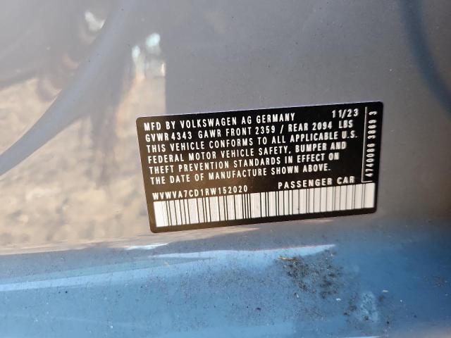 2024 VOLKSWAGEN GTI AUTOBA WVWVA7CD1RW152020