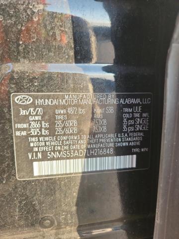 2020 HYUNDAI SANTA FE L - 5NMS53AD7LH216848