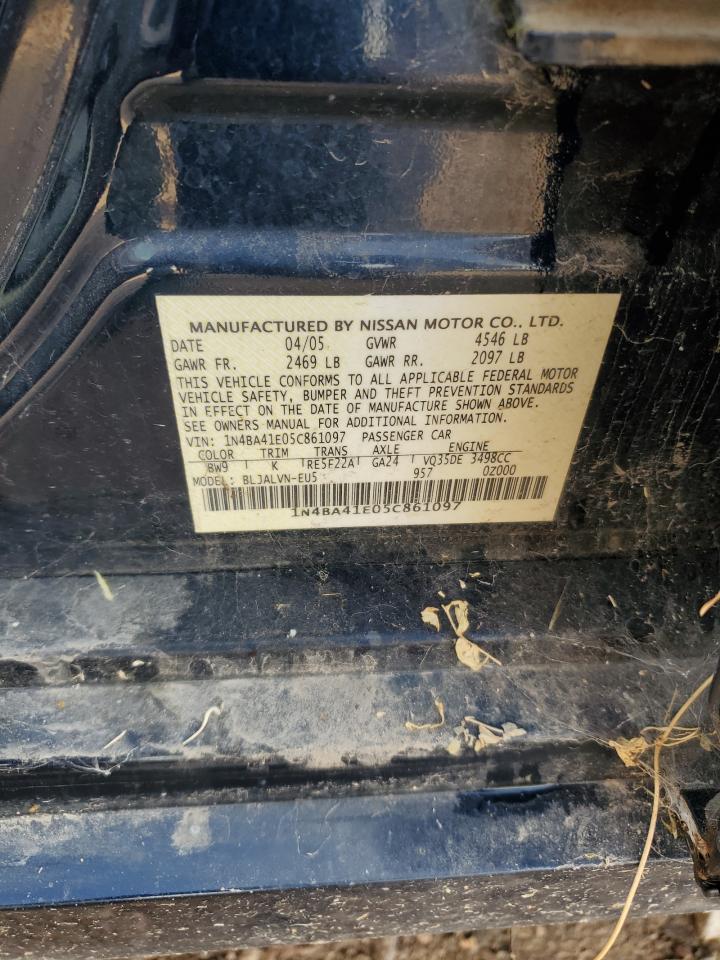 Lot #3282635091 2005 NISSAN MAXIMA SE