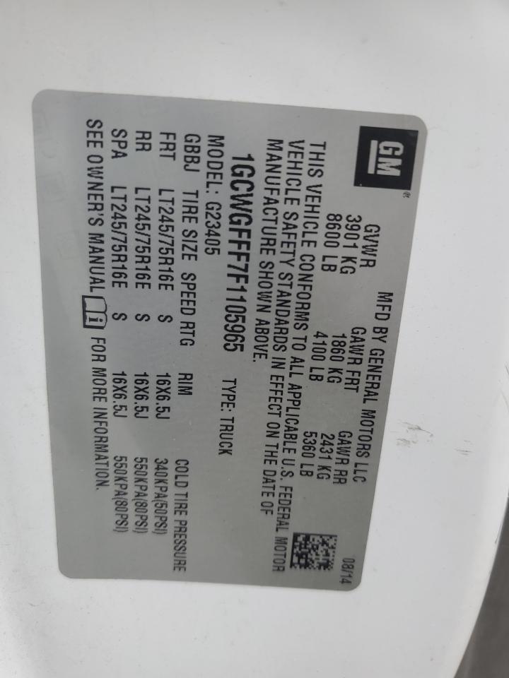 CHEVROLET EXPRESS G2