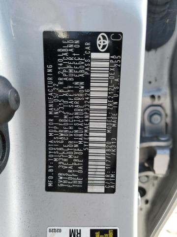 2022 TOYOTA COROLLA LE #3301877445